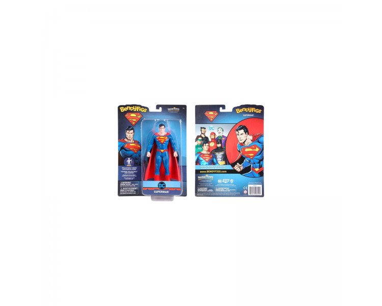 Figura Maleable Bendyfigs Superman Dc Comics 19Cm