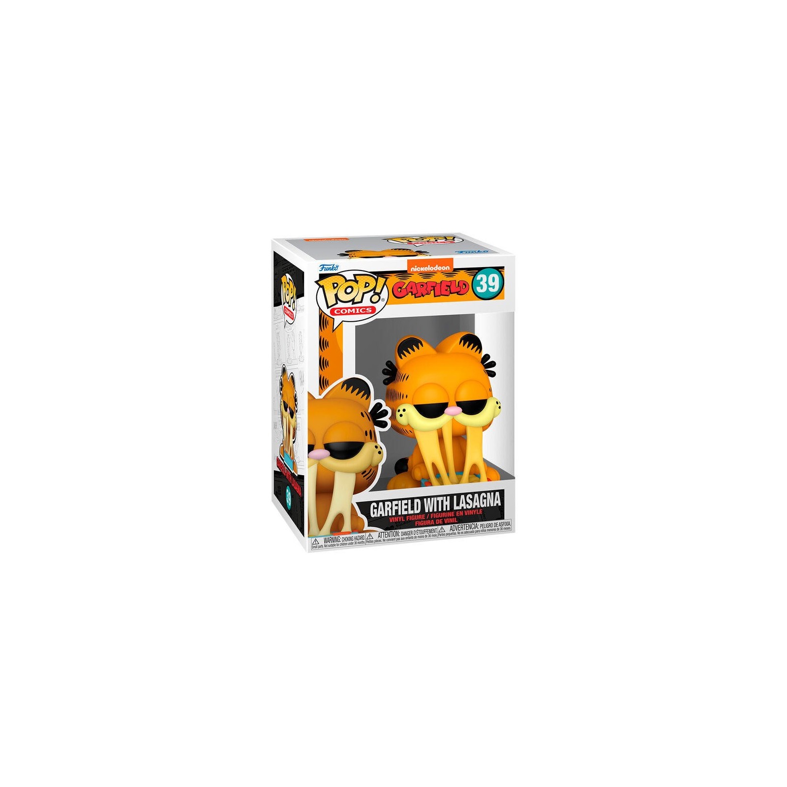 Figura Garfield - Pop Garfield With Lasagna