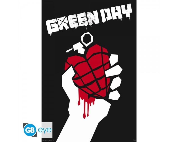 Poster gb eye green day american