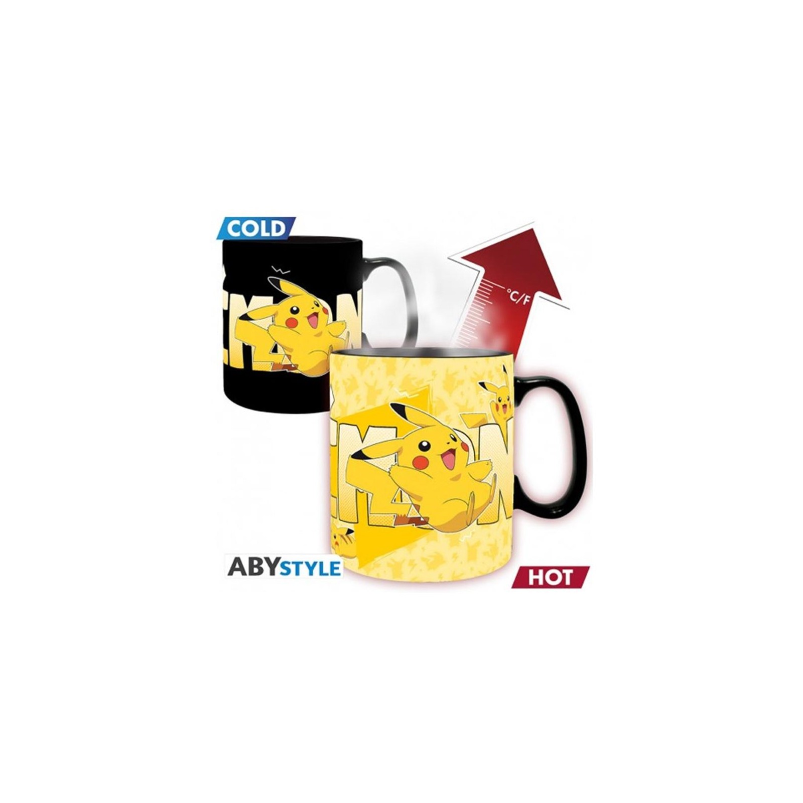 Taza abystyle pokemon pikachu 460 ml