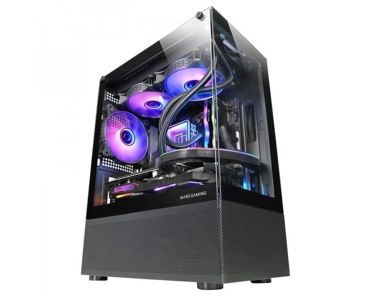 ph2MINITORRE GAMING MC SE h2La caja minitorre MC SE redefine tu espacio de juego con su avanzado modulo inferior AirTech Mesh o