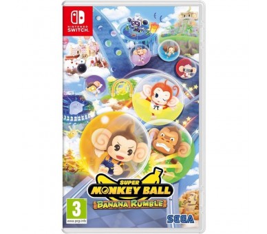 h2Nintendo Switch Super Monkey Ball Banana Rumble h2h2QUE COMIENCE LA DIVERSIoN h2divunete a AiAi y sus amigos en Super Monkey 