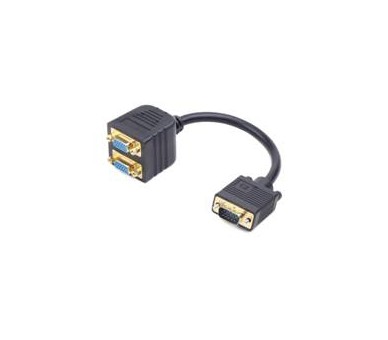 Cable monitor gembird splitter vga hembra macho