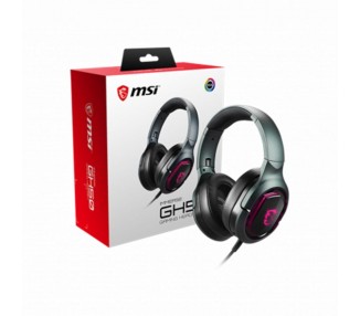 Auriculares gaming msi immerse gh50 negro