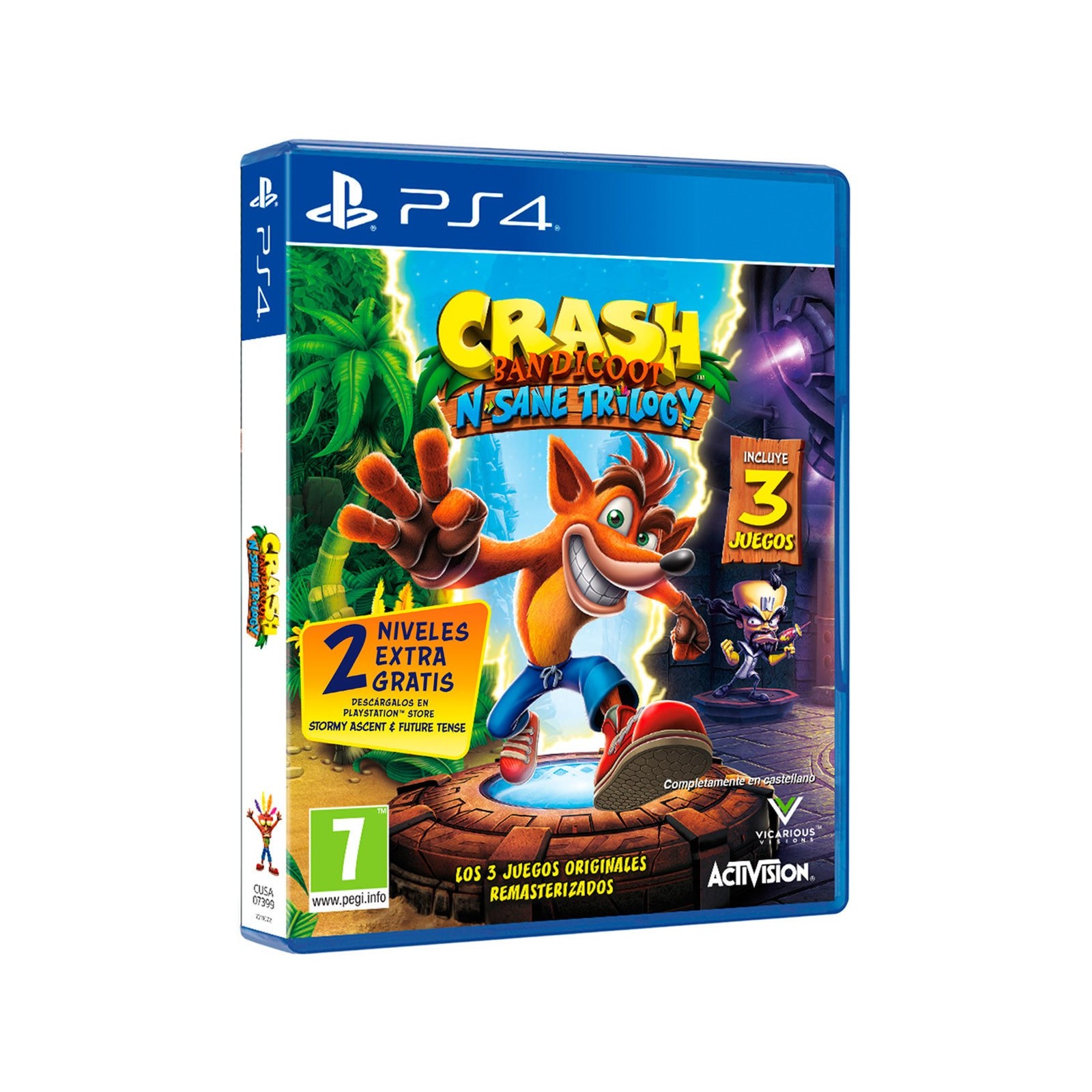 Crash N.Sane Trilogy 2.0 Ps4