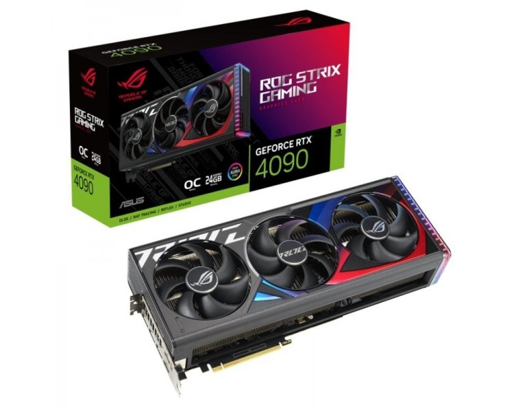 ph2ROG Strix GeForce RTX 4090 OC Edition 24GB GDDR6X h2brul liROG Strix GeForce RTX 4090 OC Edition 24GB GDDR6X con un diseno m