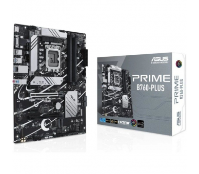 ph2ASUS Prime B760 PLUS una placa base Intel B760 LGA 1700 ATX con PCIe 50 tres ranuras PCIe 40 M2 DDR5 Realtek 25Gb Ethernet D