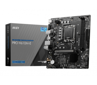 PLACA BASE MSI PRO H610M E 1700 MATX 2XDDR4