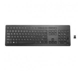 ph2Teclado inalambrico HP Premium h2 ppEl elegante y renovado teclado inalambrico HP Premium con borde de aluminio anodizado te