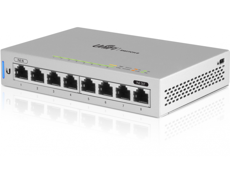 SWITCH UBIQUITI US 8 UNIFI SWITCH 8