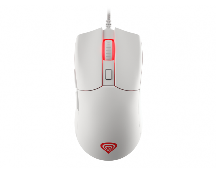 RATON GAMING GENESIS KRYPTON 750 RGB SENSOR PMW3333 8000 DPI BLANCO