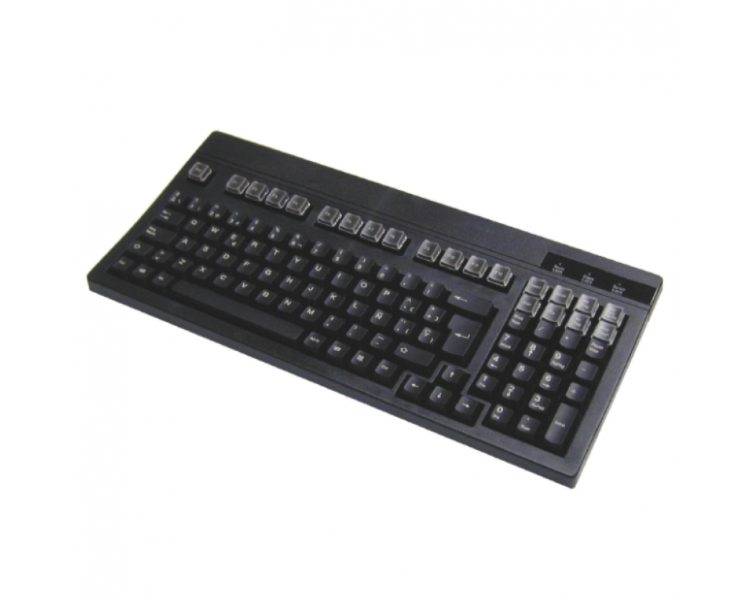 TECLADO USB POS 105 TECLAS NEGRO MUSTEK