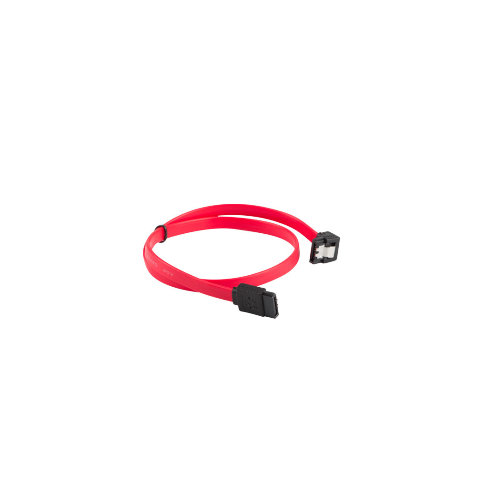 CABLE SATA III LANBERG 6GB S HEMBRA HEMBRA ANGULO CLIP METAL 05M