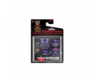 Figura Snaps! Five Nights At Freddys Nightmare Bonnie 6 Unid