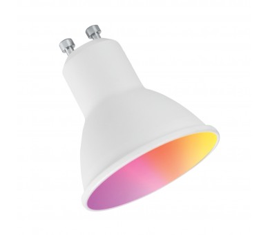 Bombilla muvit io gu10 55w rgb