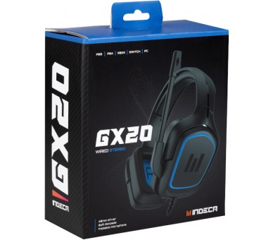 INDECA WIRED STEREO HEADSET GX20 (PS5/XBX/PS4/SWITCH/PC)