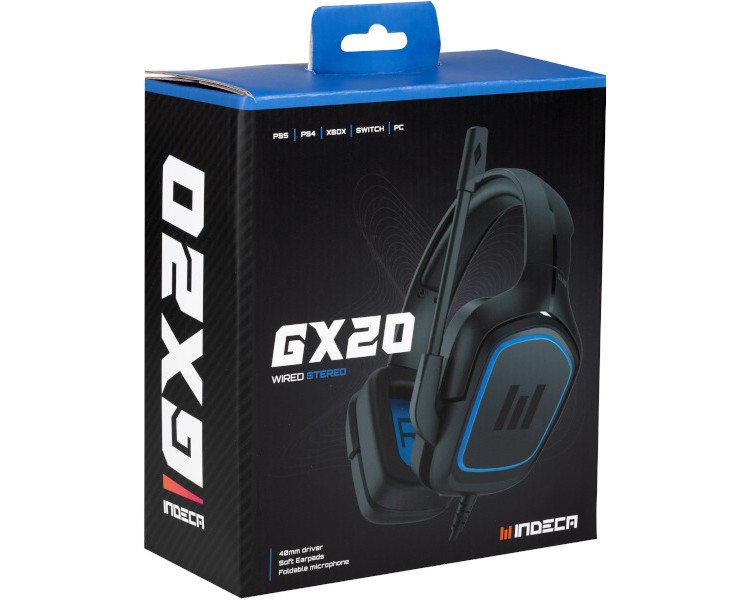 INDECA WIRED STEREO HEADSET GX20 (PS5/XBX/PS4/SWITCH/PC)