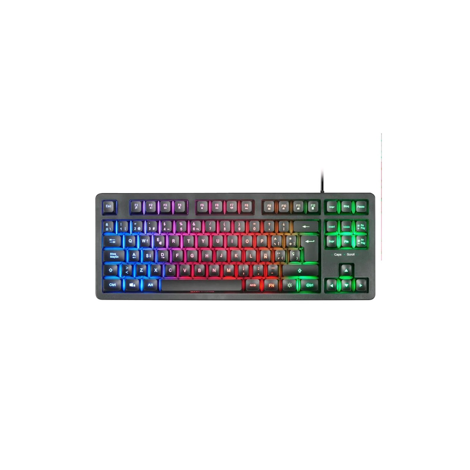 Teclador mars gaming mk023 tkl frgb