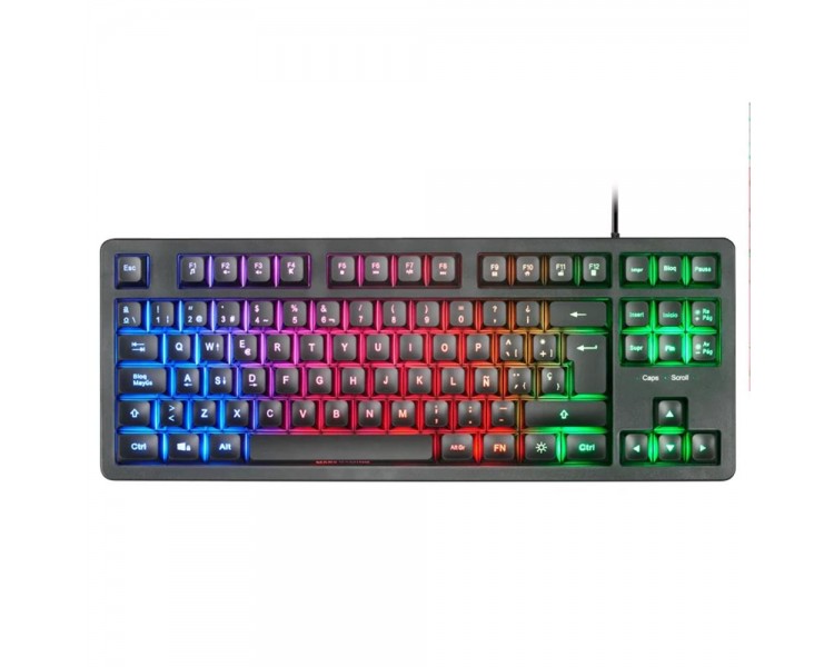 Teclador mars gaming mk023 tkl frgb