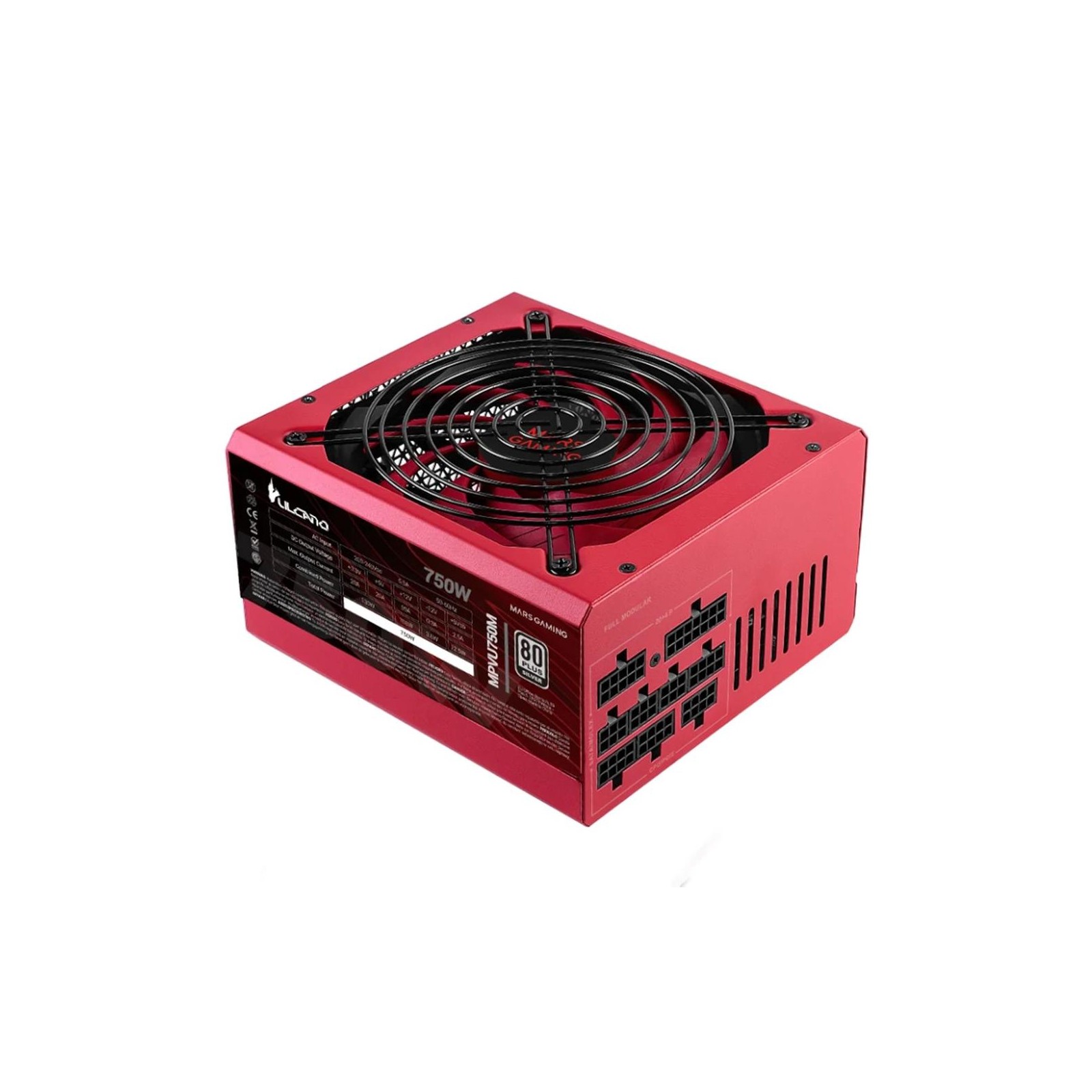 Fuente alimentacion mars gaming mpvu750m 750w