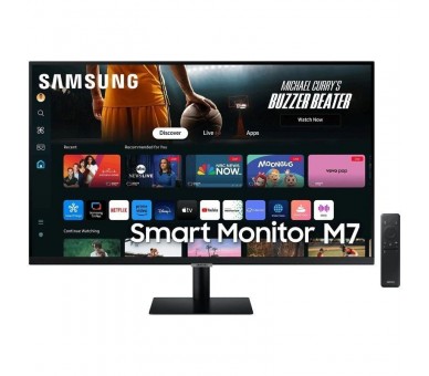 h2Smart Monitor M7 M70D 328221 4K UHD 60Hz h2divulli4K UHD video nitido La resolucion 4K UHD hace que tus contenidos cobren vid