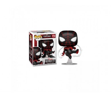 Figura Pop Marvel Spiderman Miles Morales Advanced Tech Suit