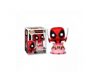 Figura Pop Marvel Deadpool 30Th Deadpool In Cake