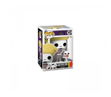 Figura Pop Disney Pesadilla Antes De Navidad Jack With Zero