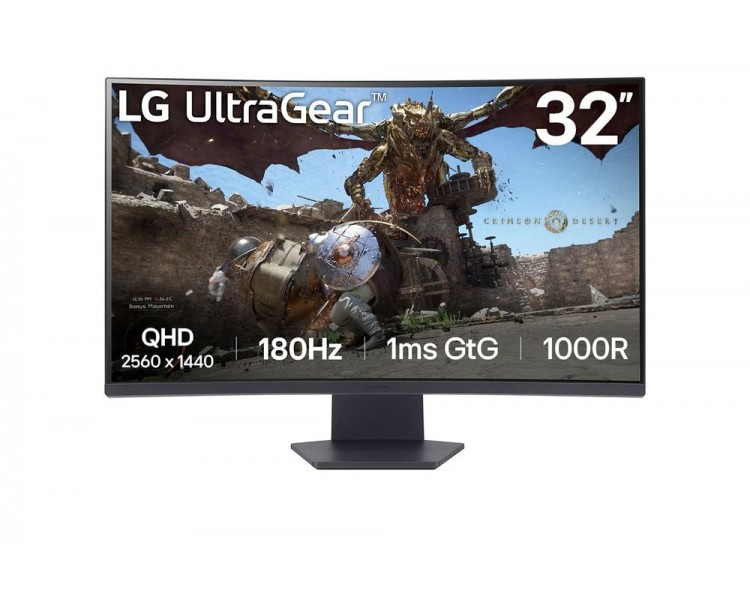 Monitor led lg curvo 32gs60qc 315pulgadas