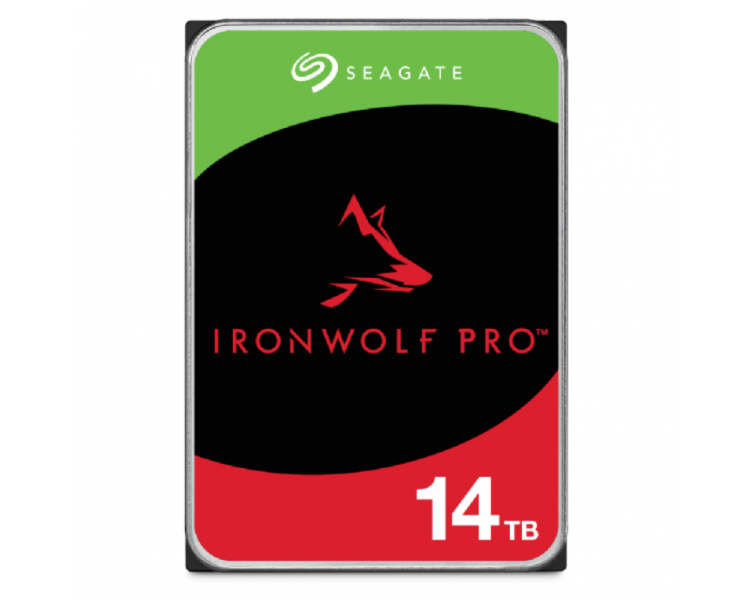 DISCO SEAGATE IRONWOLF PRO 14 TB 35 SATA 6GB S