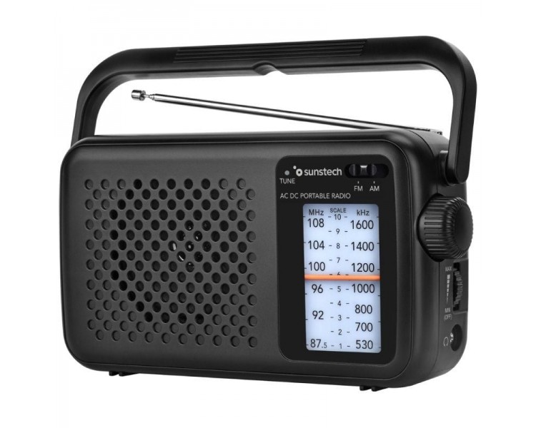 h2Radio PortatilnbspRPS760 h2divRadio portatil analogica AM y FM con antena telescopica y asa de transporte ideal para levarlad