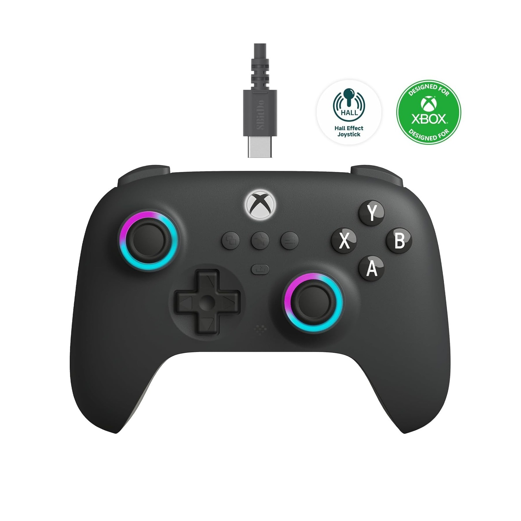 8BitDo Ultimate C Wired Xbox Gamepad Dark Grey