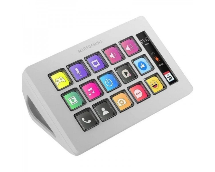 ph2STREAM DECK SLIM MSD ONE h2pCon un diseno moderno y compacto el Stream Deck Slim MSD ONE se adapta a cualquier setup gaming 