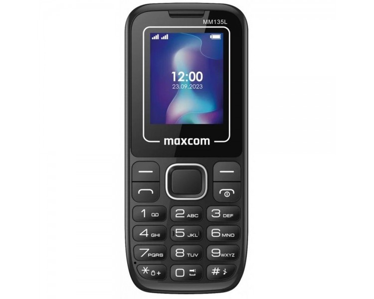 Telefono movil maxcom mm135l 177pulgadas black