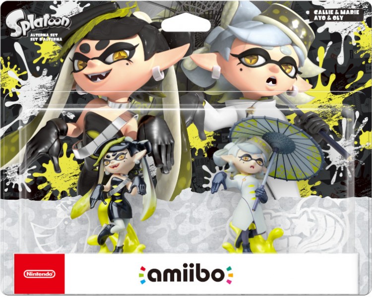 AMiiBO SPLATOON: CALLIE & MARIE (PACK 2 FIGURAS) (IMP)