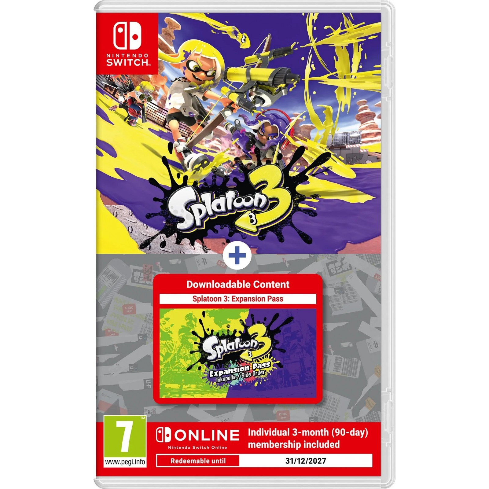 Splatoon 3 + Expand Pass + 3 Months NSO