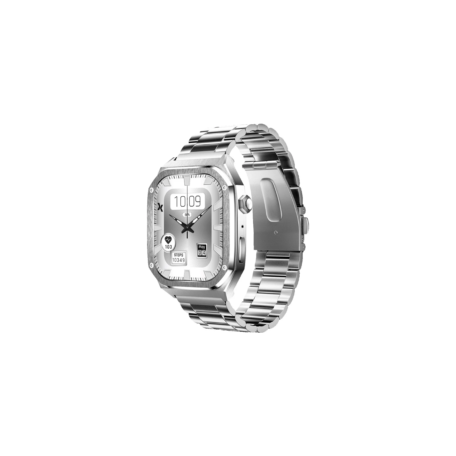 MAXCOM WATCH FW65 IRON PLATA