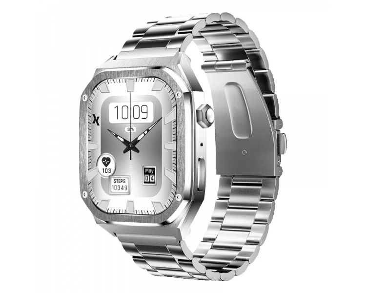 MAXCOM WATCH FW65 IRON PLATA