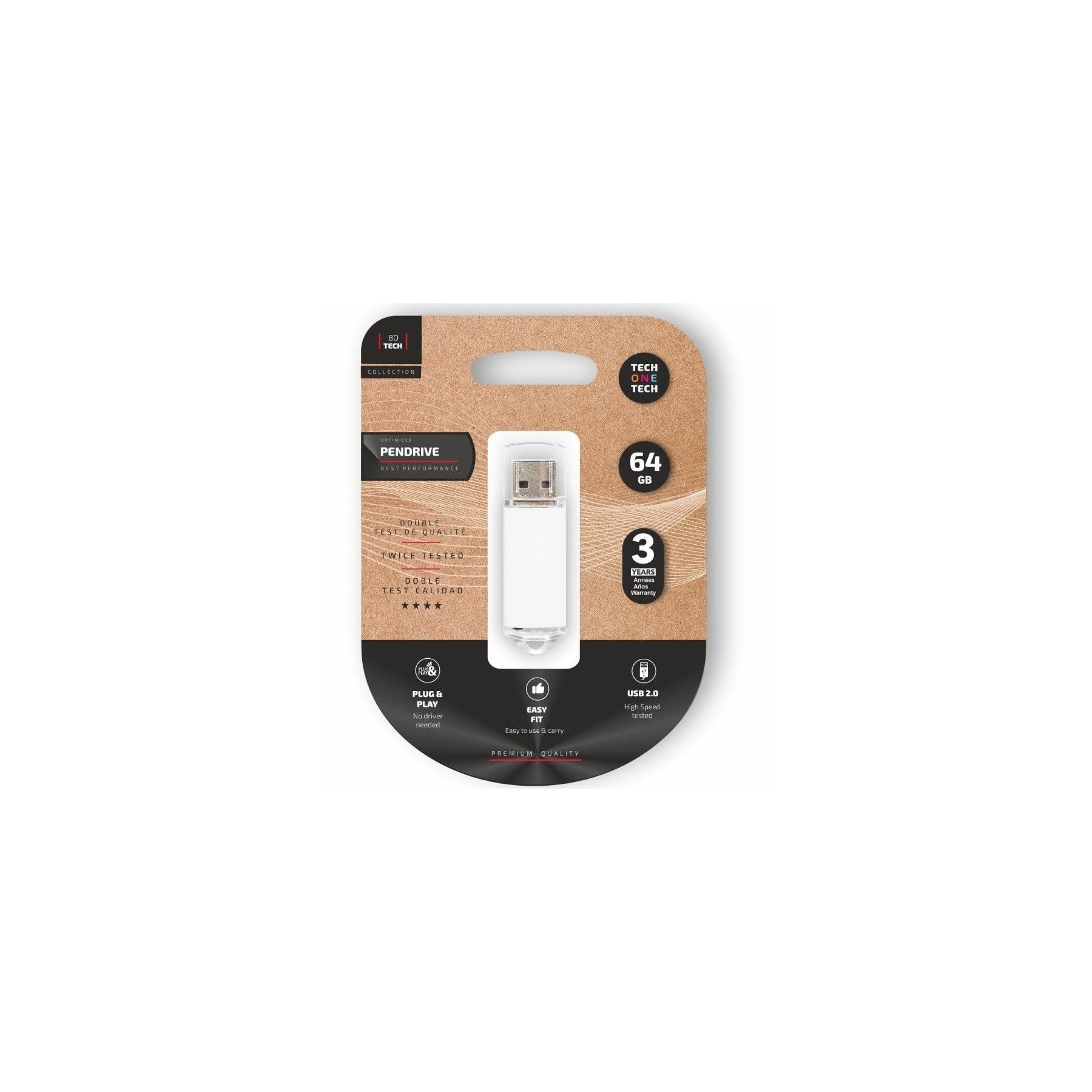 pullibEspecificaciones b liliBasic Memoria USB 20 liliCapacidad 64 Gb liliColgable Si liliPeso 22 gr liliColor Blanco li ul p