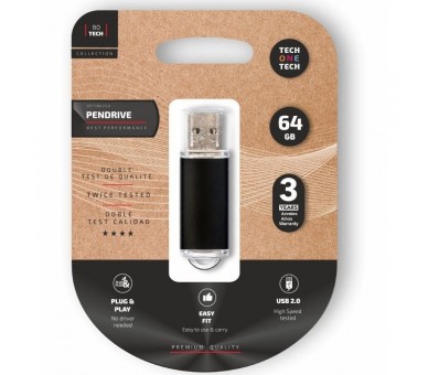 ph2Basic black pendrive 64 Gb memoria usb h2Interface USB 20 Compatible USB 30 USB 31 y 32 Velocidad minima de escritura garant