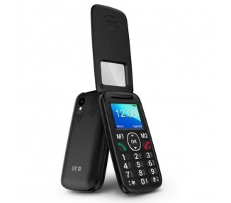 Telefono movil spc black tipo tapa