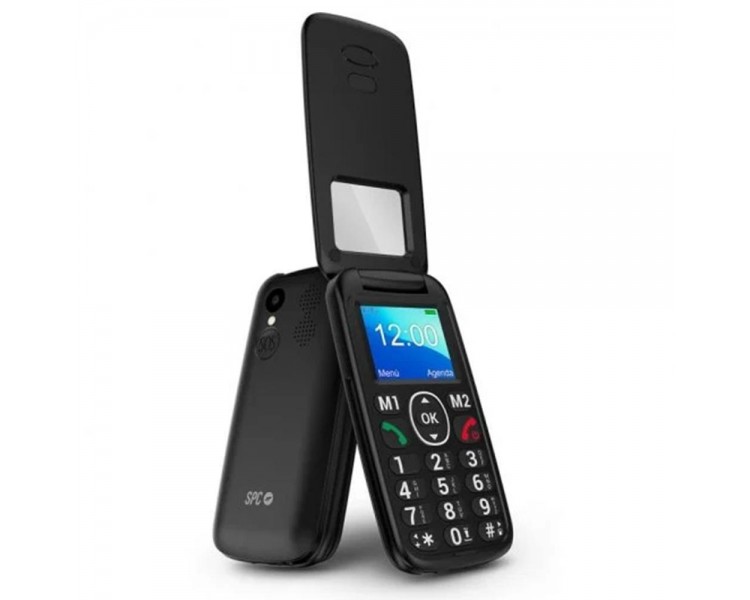 Telefono movil spc black tipo tapa