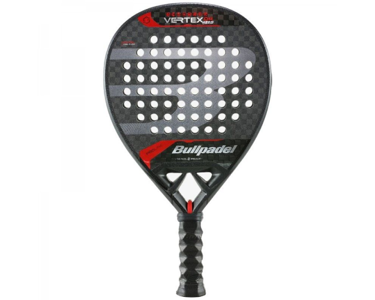 h2PALA BULLPADEL VERTEX 04 HYBRID 24 h2divpLa Vertex 04 Hybrid es una pala hibrida de maximo control con superficie rugosa Tops