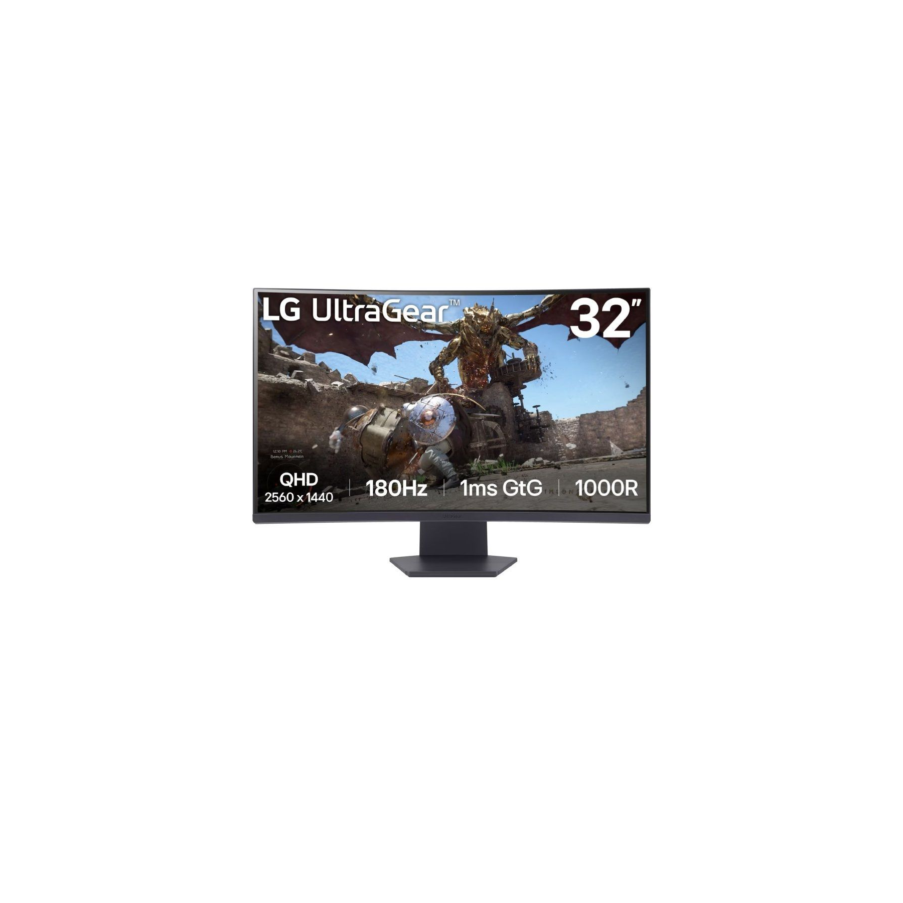 p ph2Monitor gaming LG UltraGear 32 curvo 1000R 1ms 2560 x 1440 QHD 180Hz h2h2Descubre la inmersion a 1000R h2pDescubre la curv