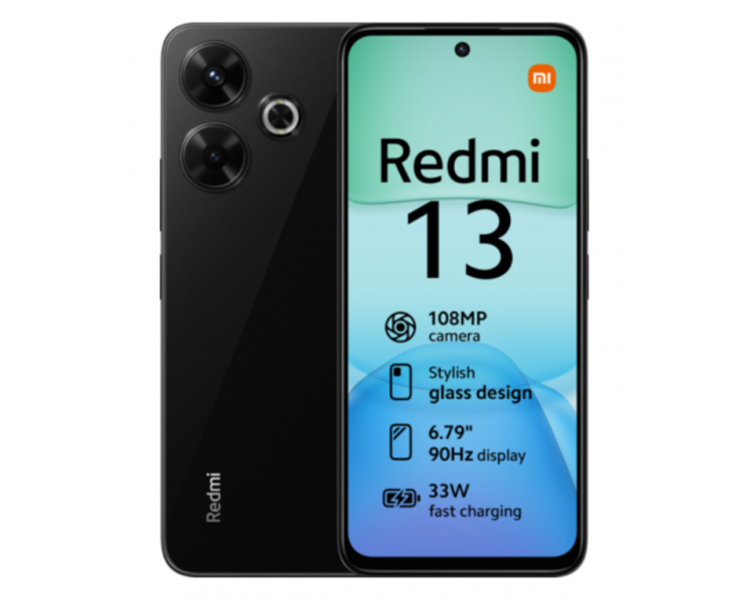 SMARTPHONE XIAOMI REDMI 13 6GB 128GB BLACK