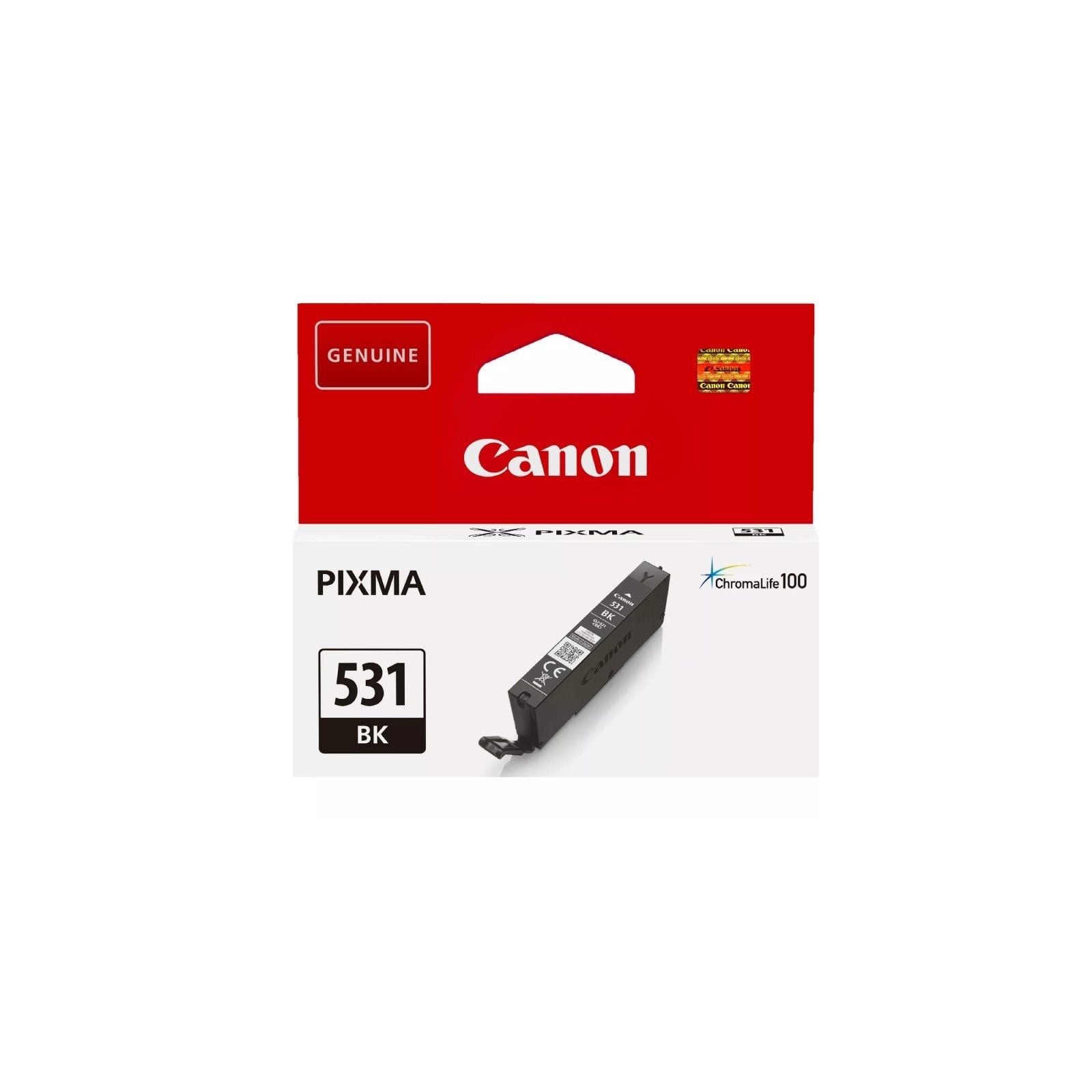 pEl cartucho de tinta negra Canon CLI 531BK te permite producir fotos de alta calidad con tu impresora La tinta Canon original 