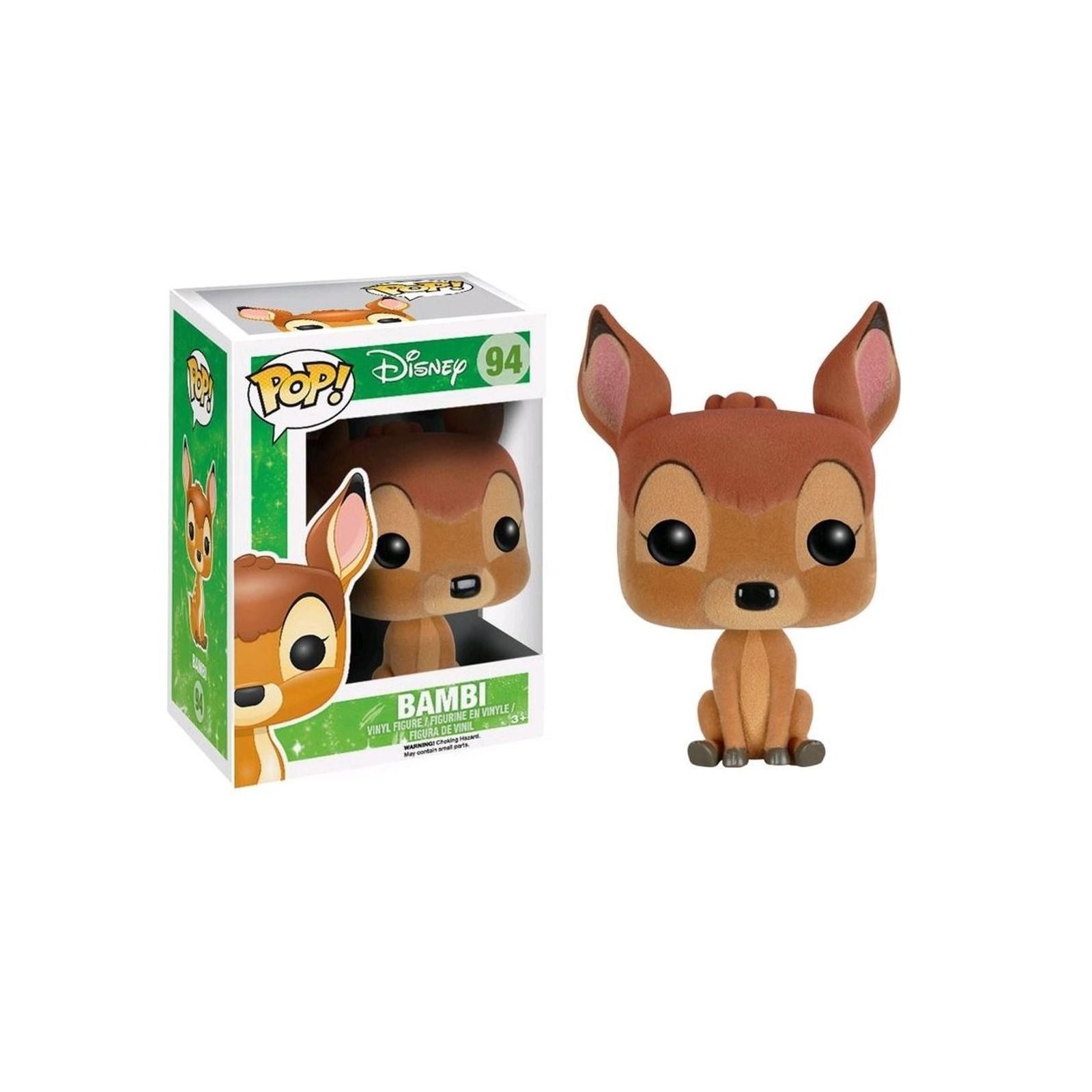 Figura Funko Pop Disney Bambi Bambi Flocked Terciopelo 9377