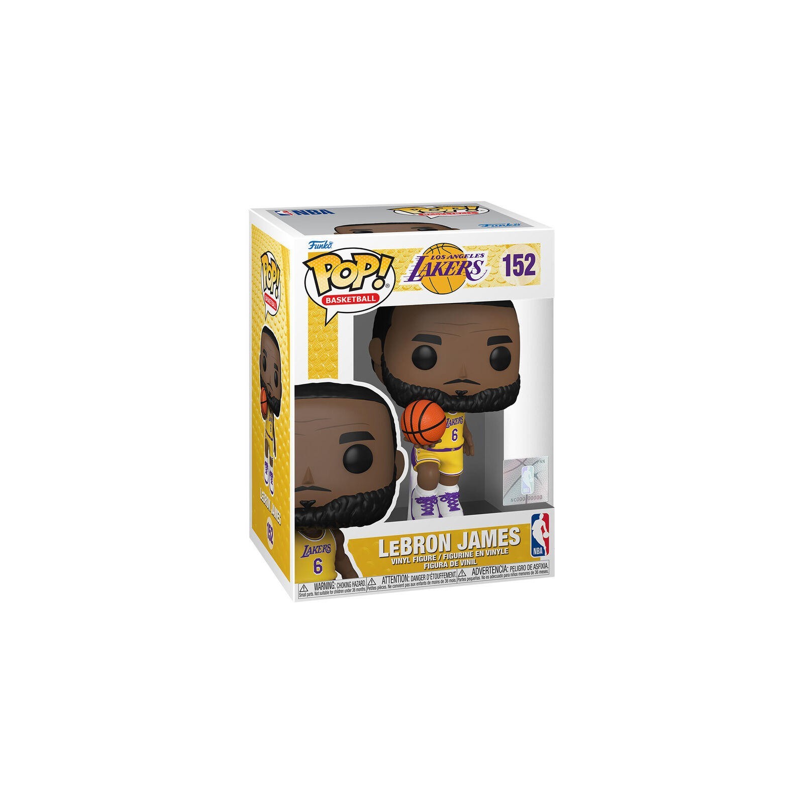 Figura Pop Nba Los Angeles Lakers Lebron James