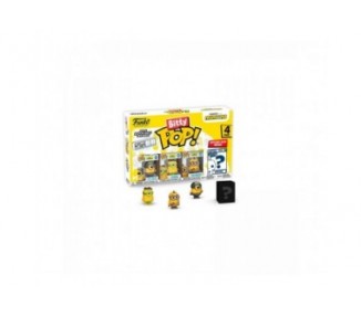 Blister 4 Figuras Bitty Pop Minions Series 1