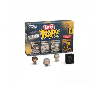 Blister 4 Figuras Bitty Pop El Señor De Los Anillos Frodo